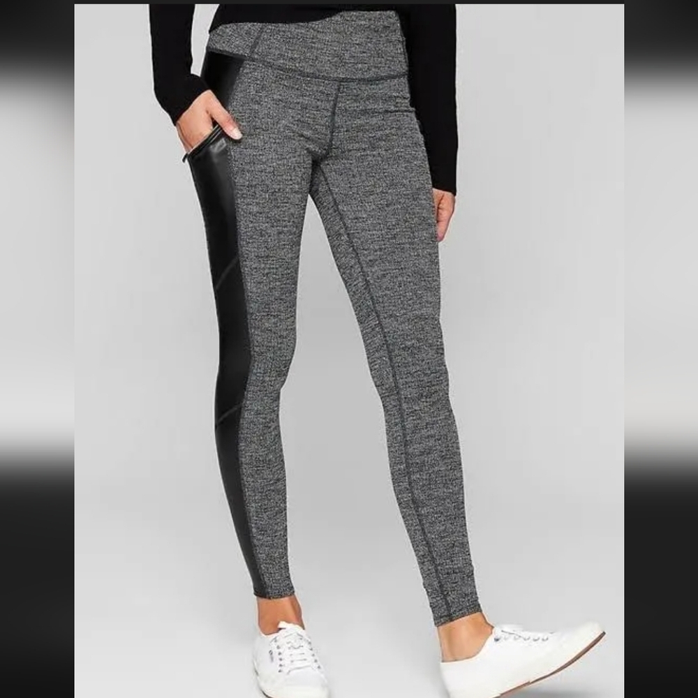 Athleta-Herringbone Luxe Metro Drifter Leggings XS